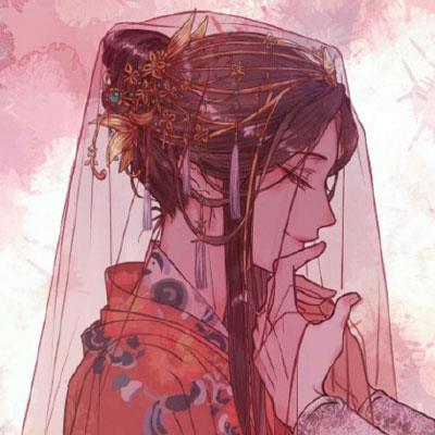 古风情侣精选一男一女古装手绘头像图片