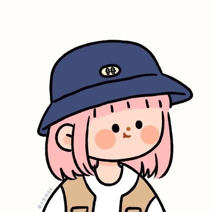 好看的动漫手绘情侣微信头像图片