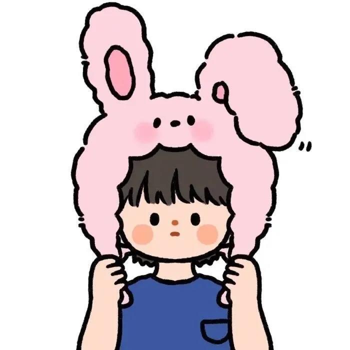 好看的动漫手绘情侣微信头像图片