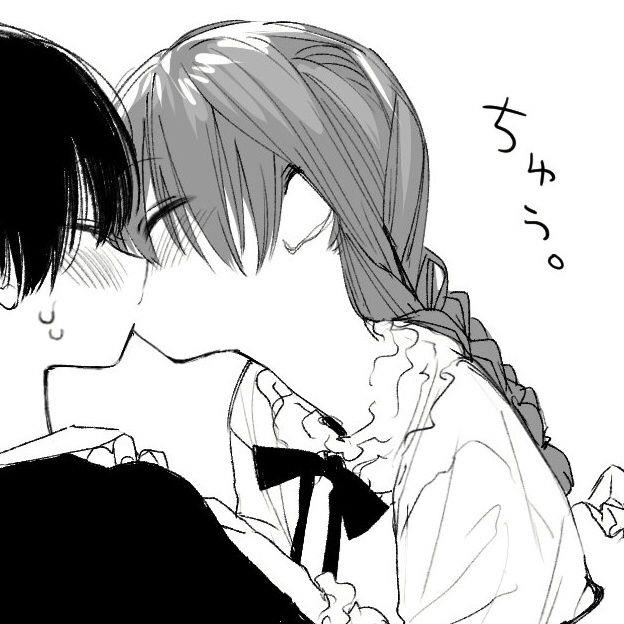 动漫情侣唯美个性手绘头像图片