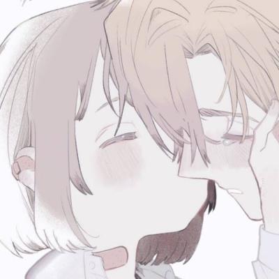 动漫情侣唯美个性手绘头像图片