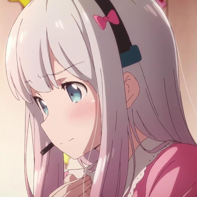 可爱的漫画女生粉嫩qq高清头像图片