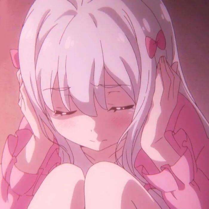 可爱的漫画女生粉嫩qq高清头像图片