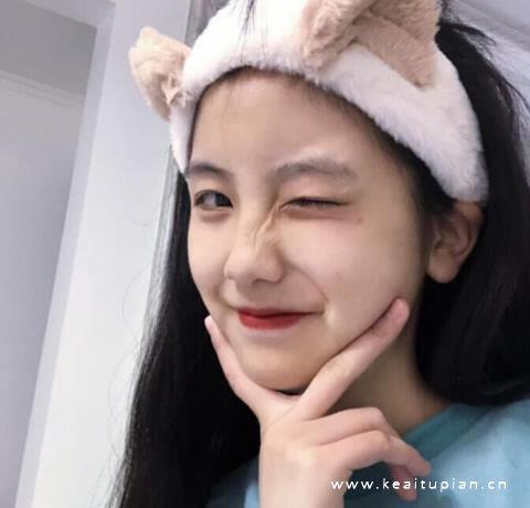 优质真人女生个性微信头像图片