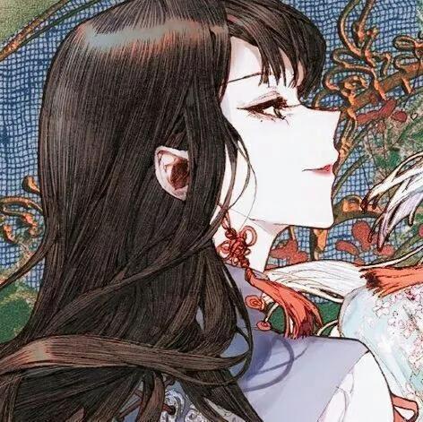 女生个性手绘动漫微信高清头像图片