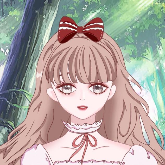 霸气御姐范动漫女头❤️可爱傻白甜卡通女生头像图片