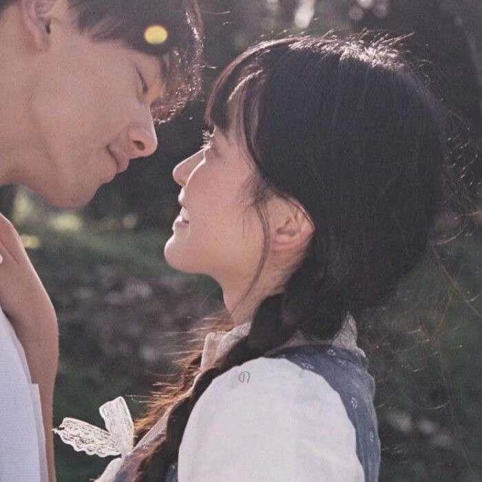 个性好看的真人ins情侣微信头像图片