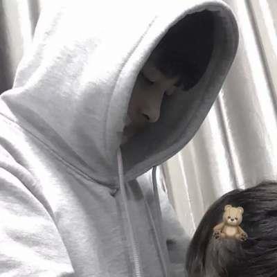 真人情侣文艺范甜蜜合照头像图片