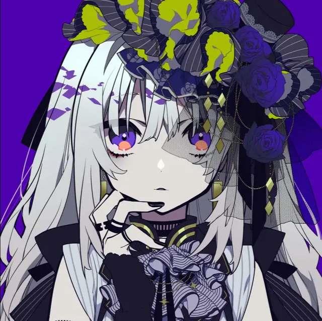 画师望月けい笔下的动漫女生头像图片