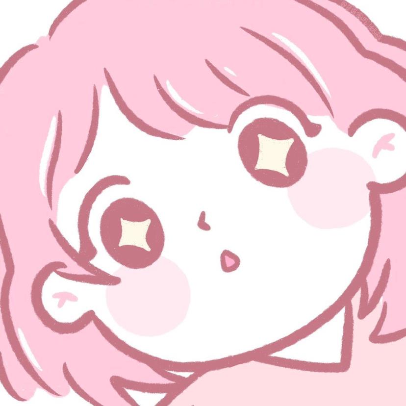 可爱简笔画卡通女生手绘头像图片