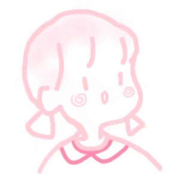 可爱简笔画卡通女生手绘头像图片