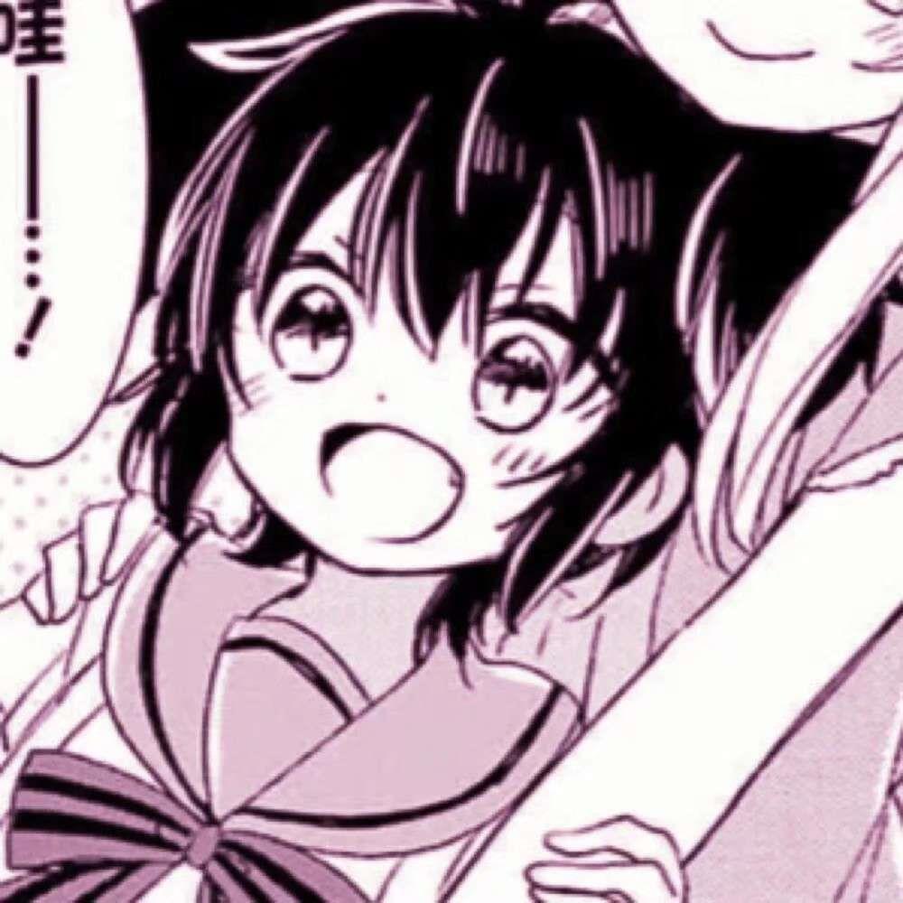 超甜好看的女生粉嫩卡通动漫头像图片