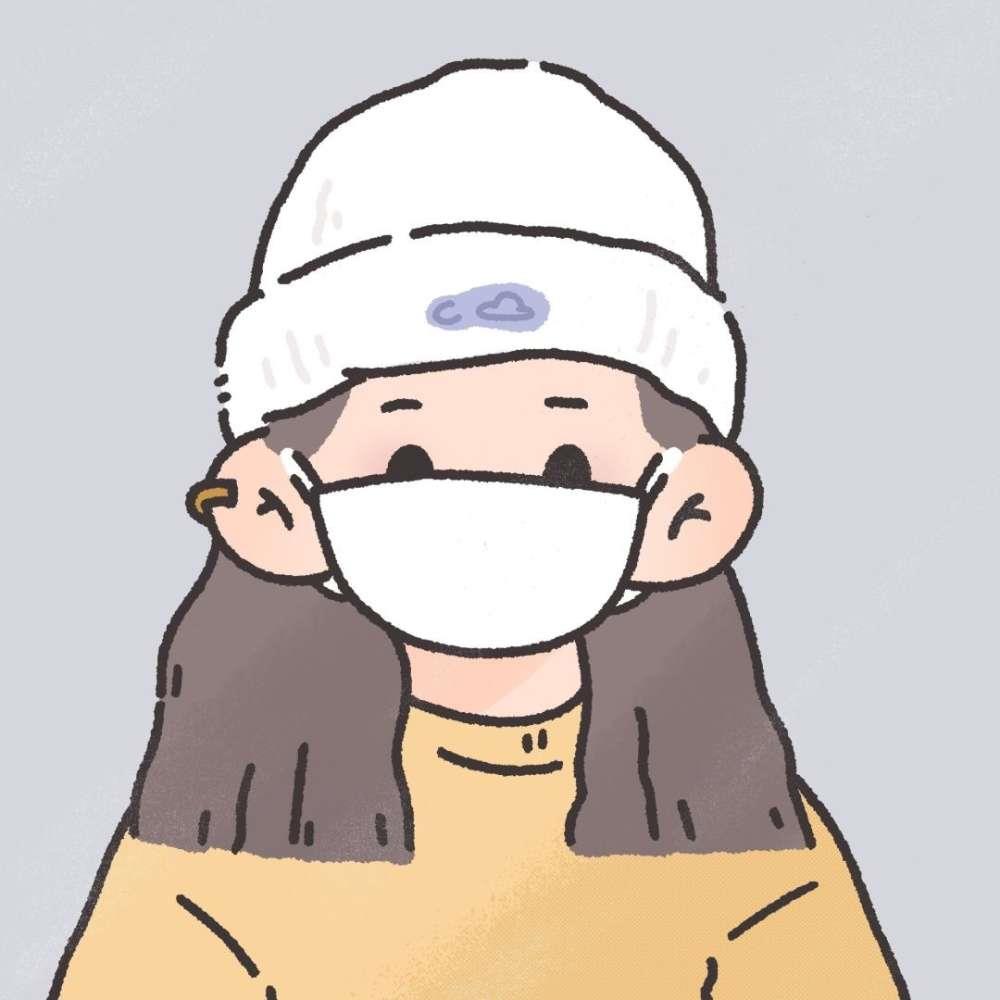 简约好看的手绘女生qq头像图片