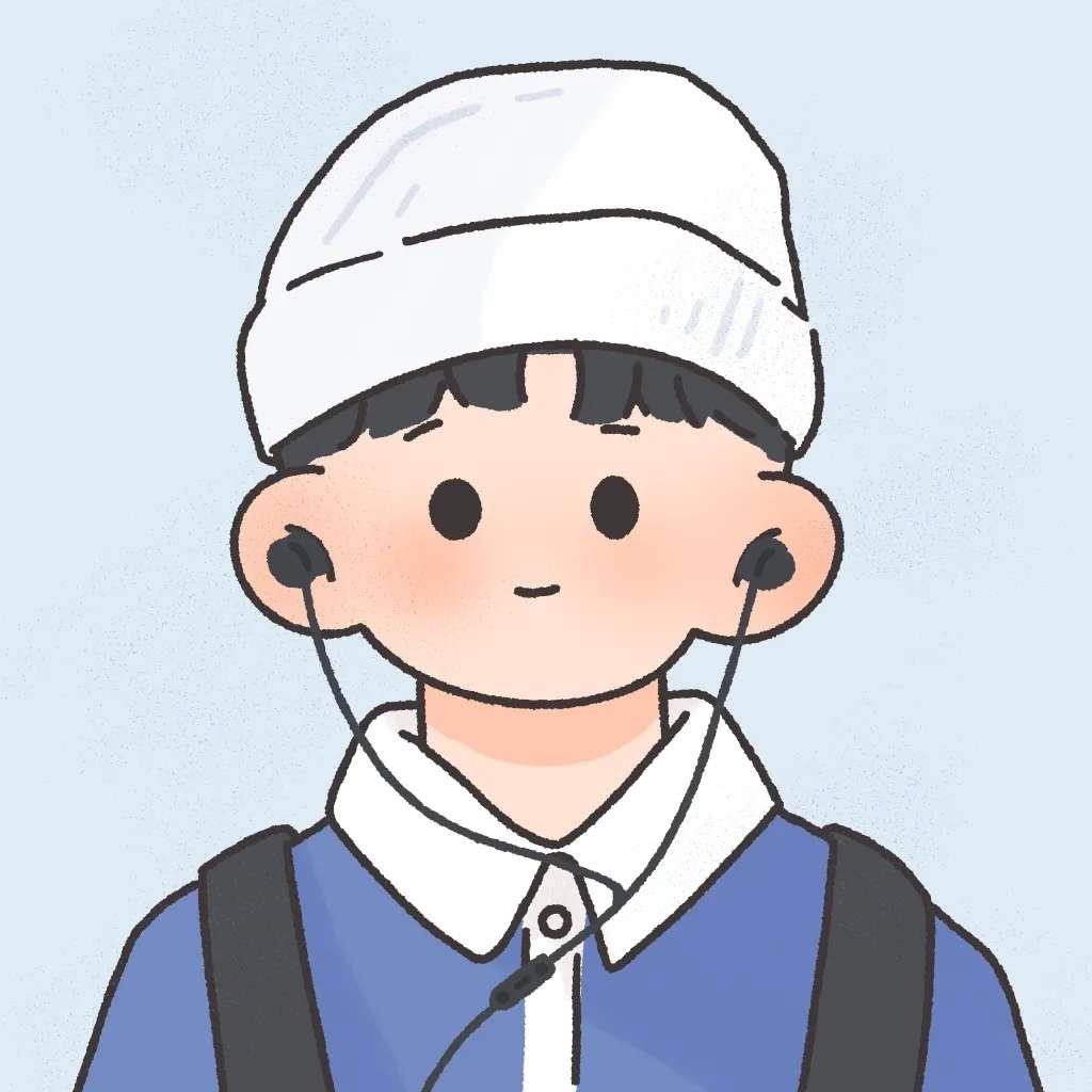 简约好看的手绘女生qq头像图片