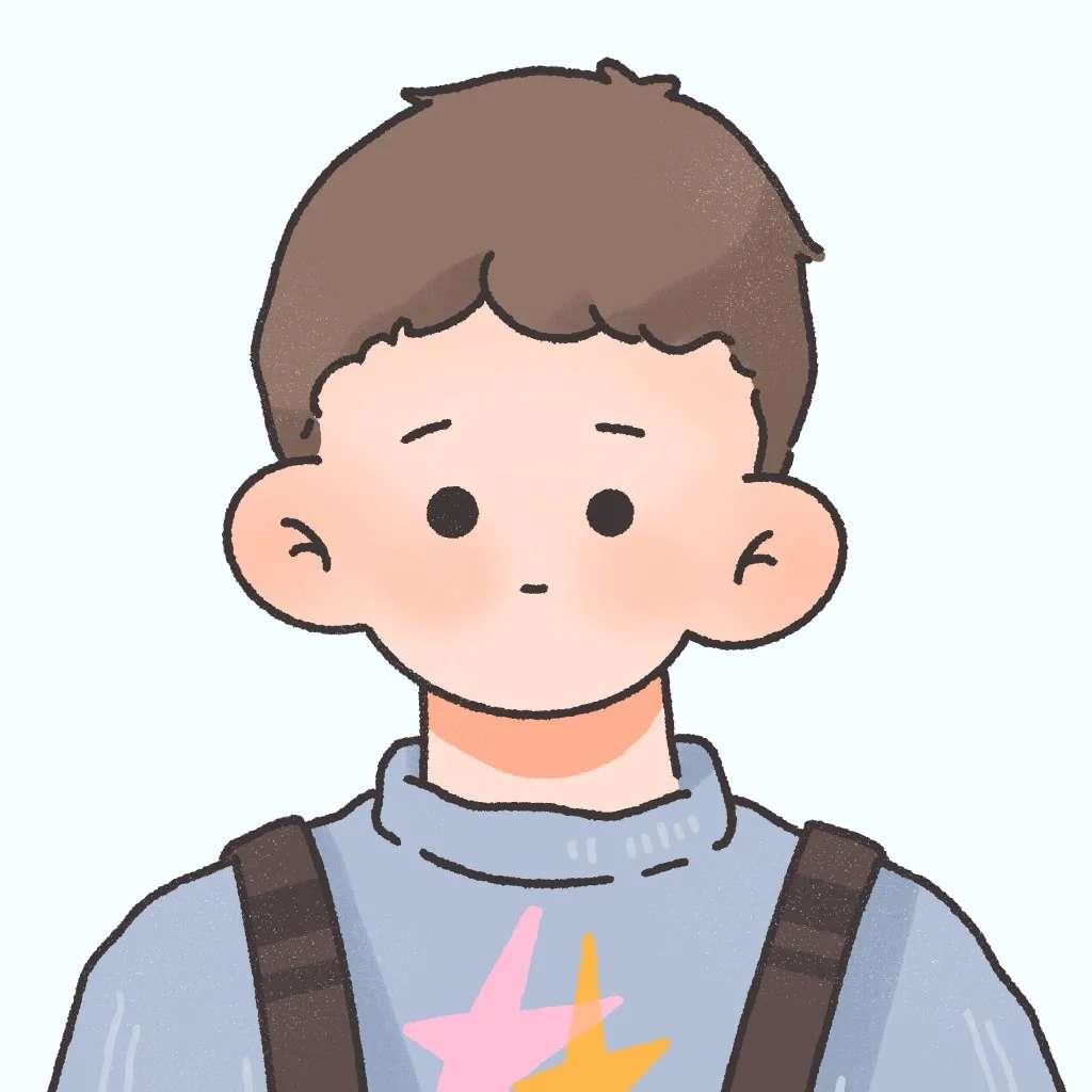 简约好看的手绘女生qq头像图片