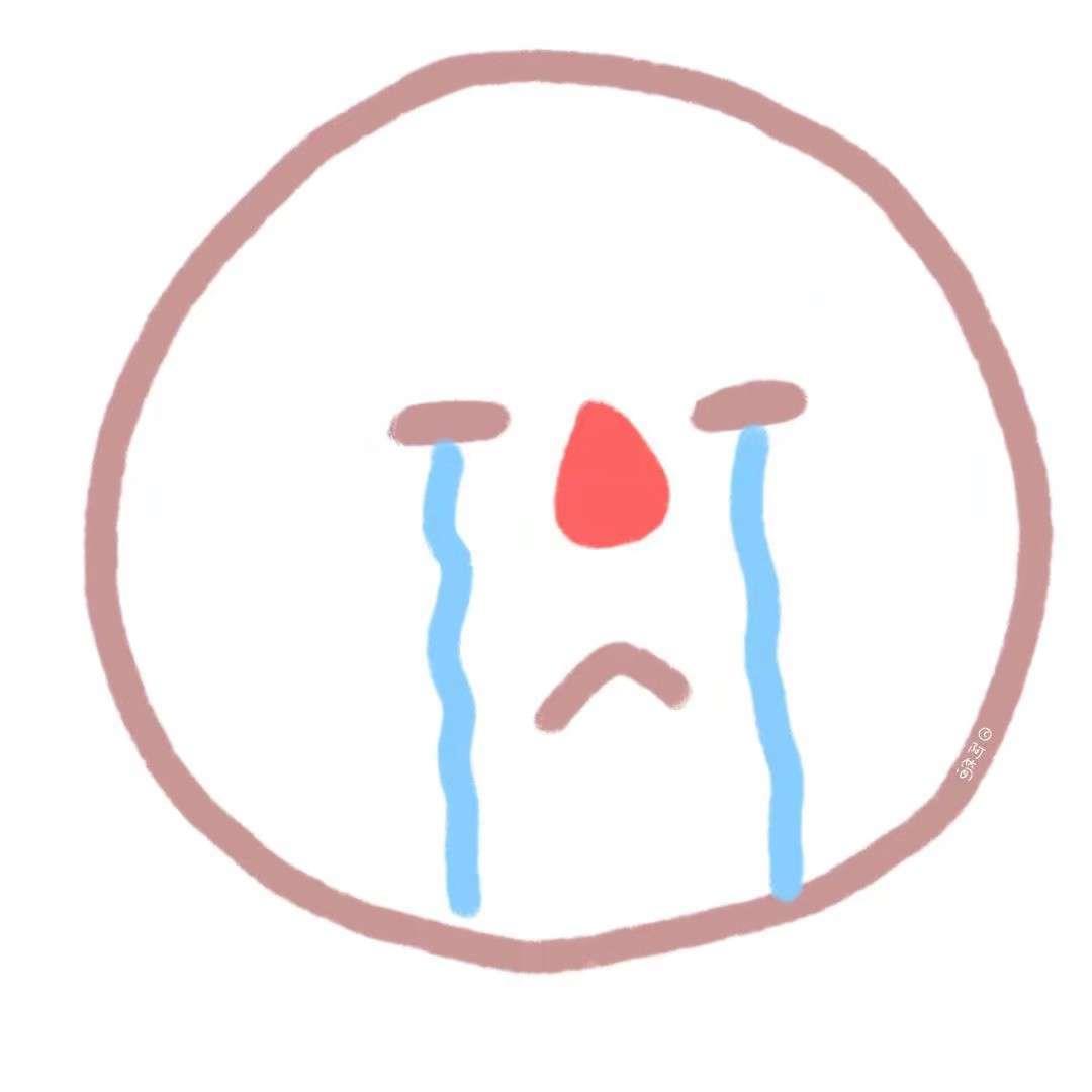 可爱简约风圆脸表情高清头像图片