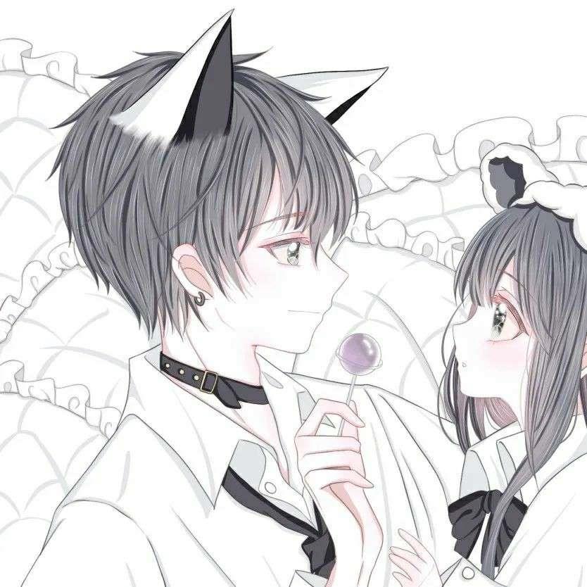 一人一张精选QQ情侣动漫头像图片大全