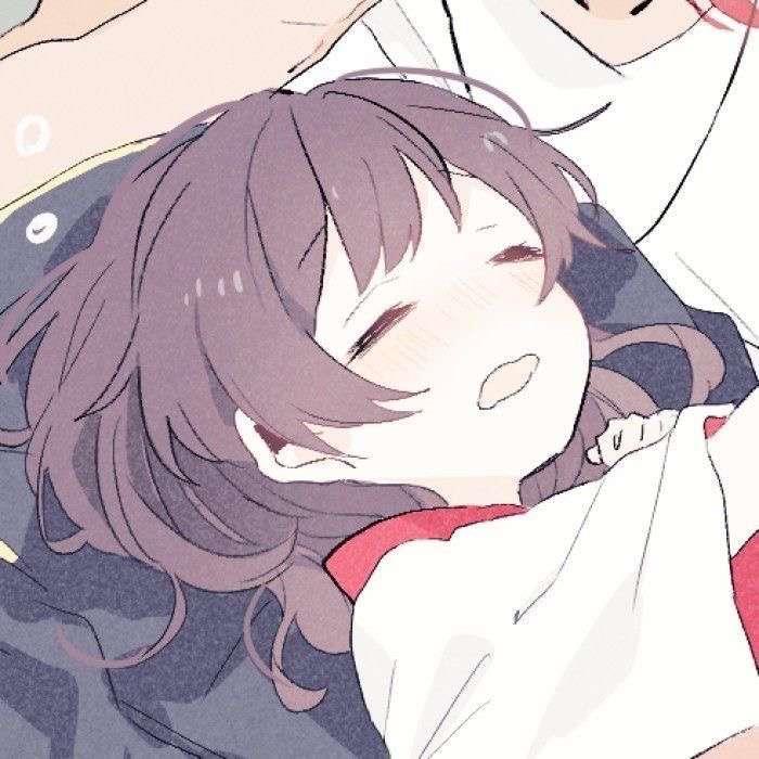 情侣动漫二次元粉嫩手绘头像图片