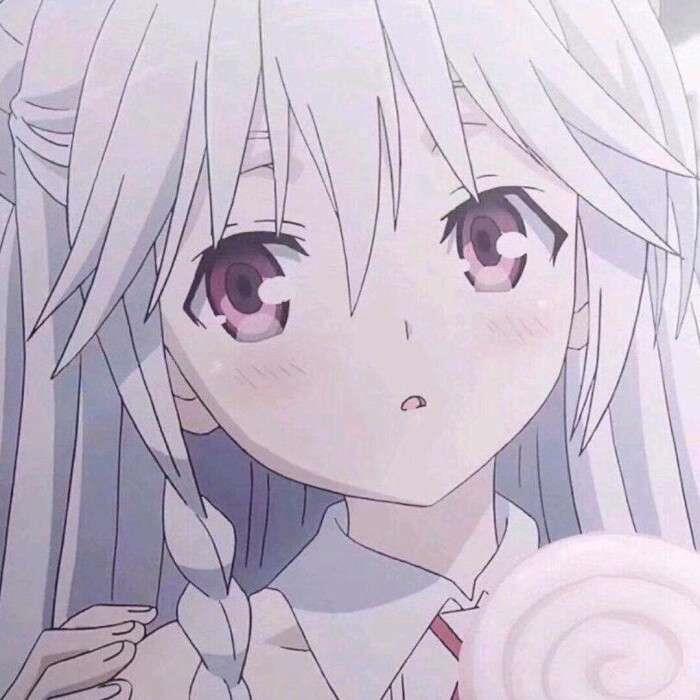 温柔可爱但不是没有脾气的动漫女生头像图片