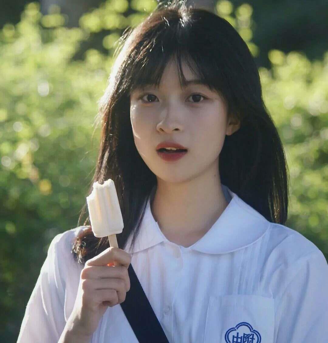 清纯甜美可爱的日系jk女生高清头像图片