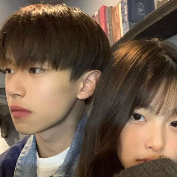 最新真人情侣合照温馨头像图片