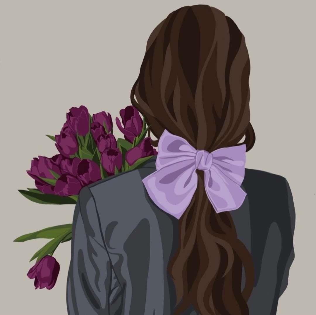 不露脸的动漫男女小众情侣头像图片