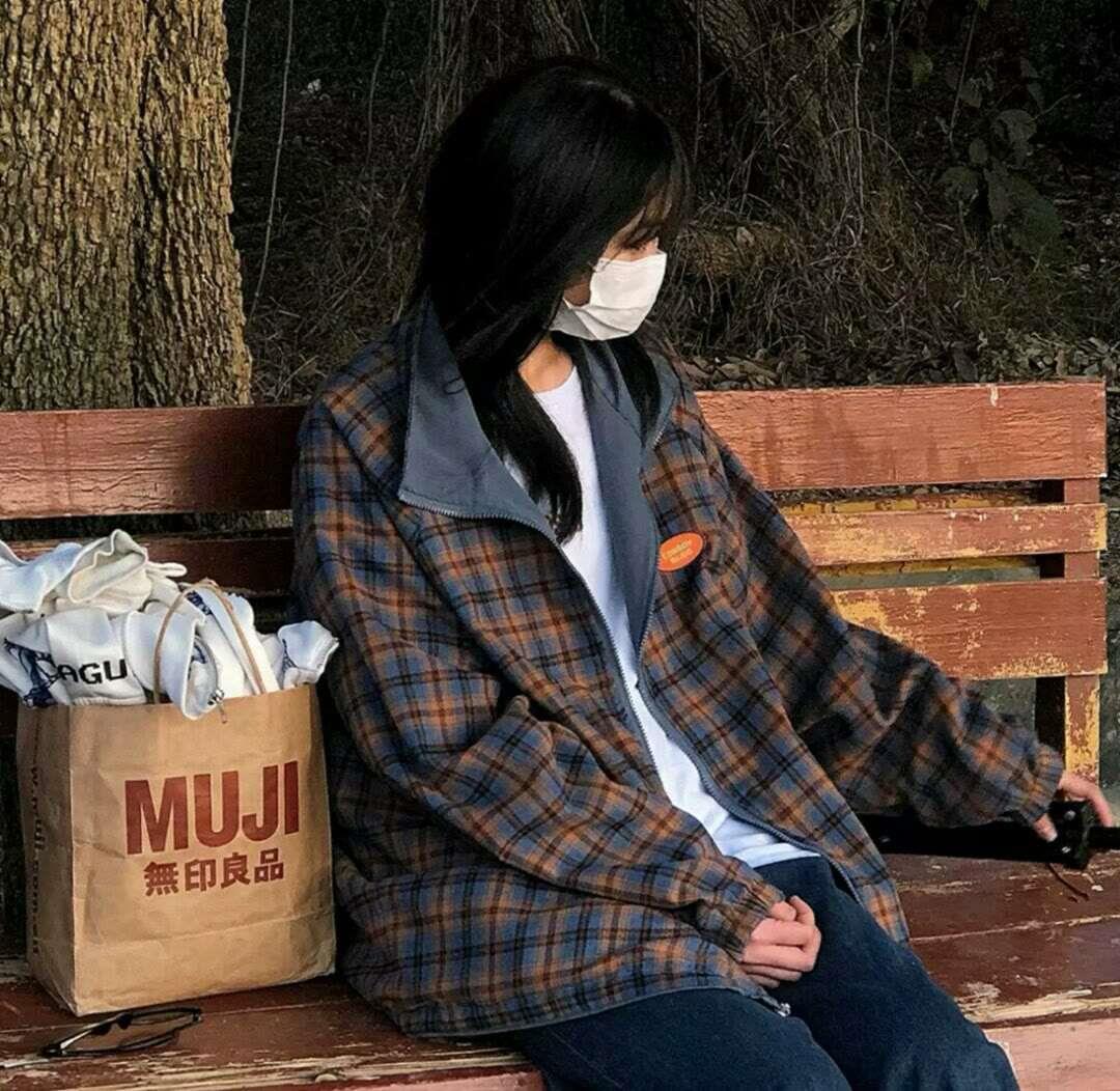 ins优质真人女生森系头像图片