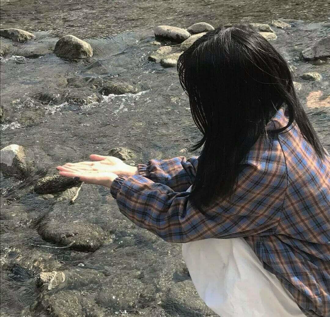 ins优质真人女生森系头像图片