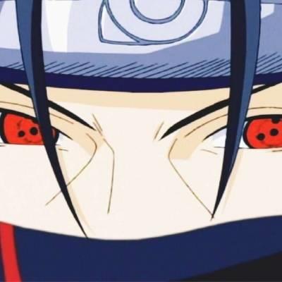 宇智波鼬写轮眼_超酷的霸气犀利眼睛特写头像图片