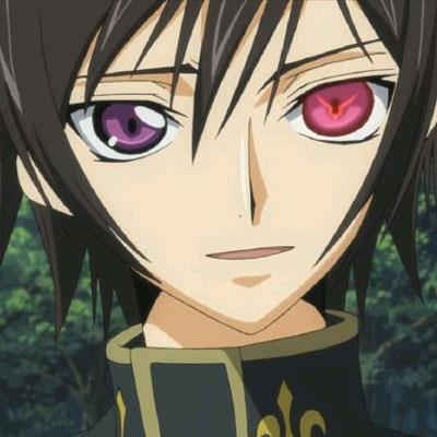 帅气可爱的动漫主角鲁路修头像图片