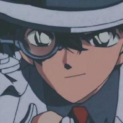 柯南人气角色怪盗基德帅气高清动漫头像图片