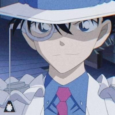 柯南人气角色怪盗基德帅气高清动漫头像图片