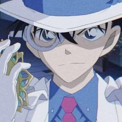 柯南人气角色怪盗基德帅气高清动漫头像图片