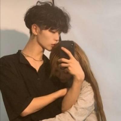 情侣两张一对的甜美高冷个性头像图片