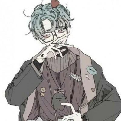 2021微信高清高冷范帅气动漫男生头像图片