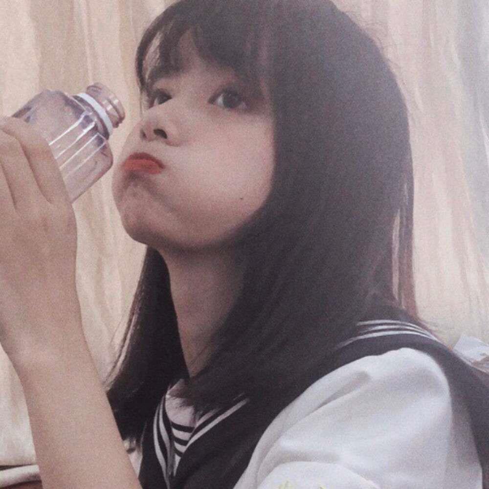 温柔漂亮的真人女生一人一张闺蜜头像图片