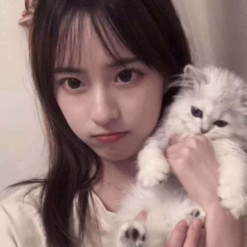 温柔漂亮的真人女生一人一张闺蜜头像图片
