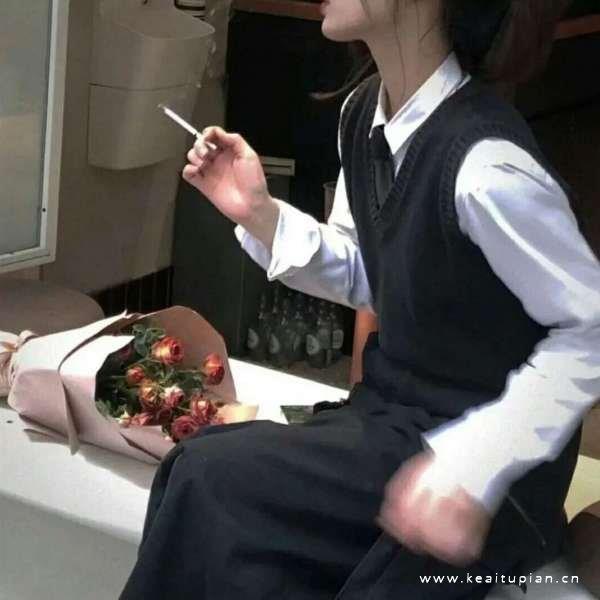 真人好看超有范的高冷个性御姐头像图片