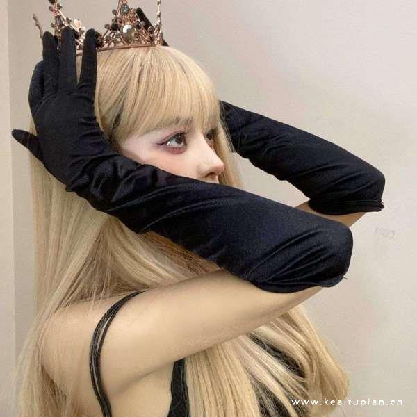 真人好看超有范的高冷个性御姐头像图片