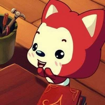 网红卡通小狐狸可爱呆萌头像图片