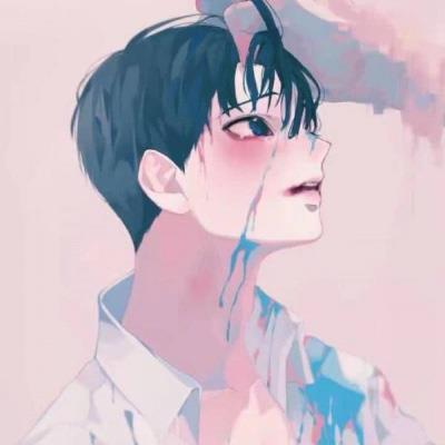 最新qq动漫男生冷酷个性高清头像图片