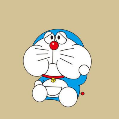 可爱叮当猫超火简约微信头像大全