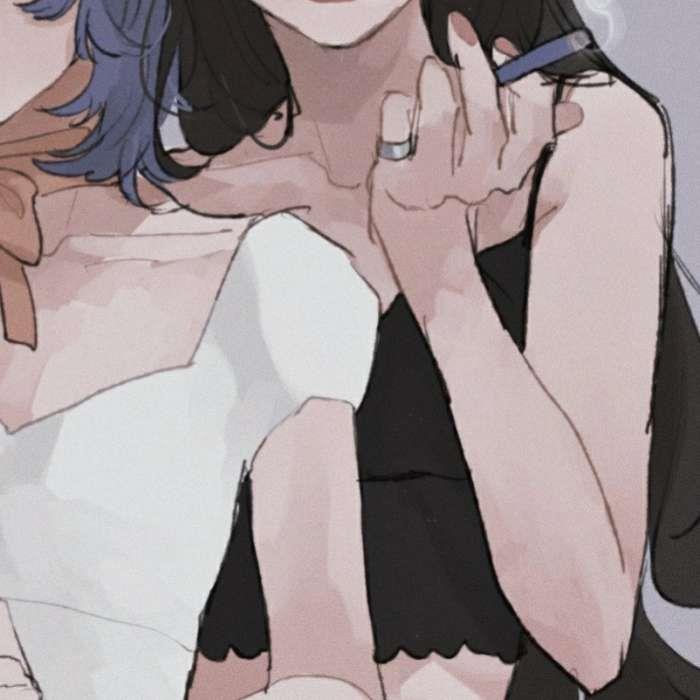 适合闺蜜使用的双人动漫女生头像图片