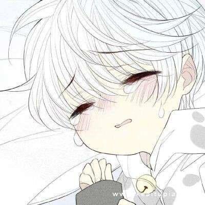 二次元可爱的男孩子_动漫小奶狗男生头像图片