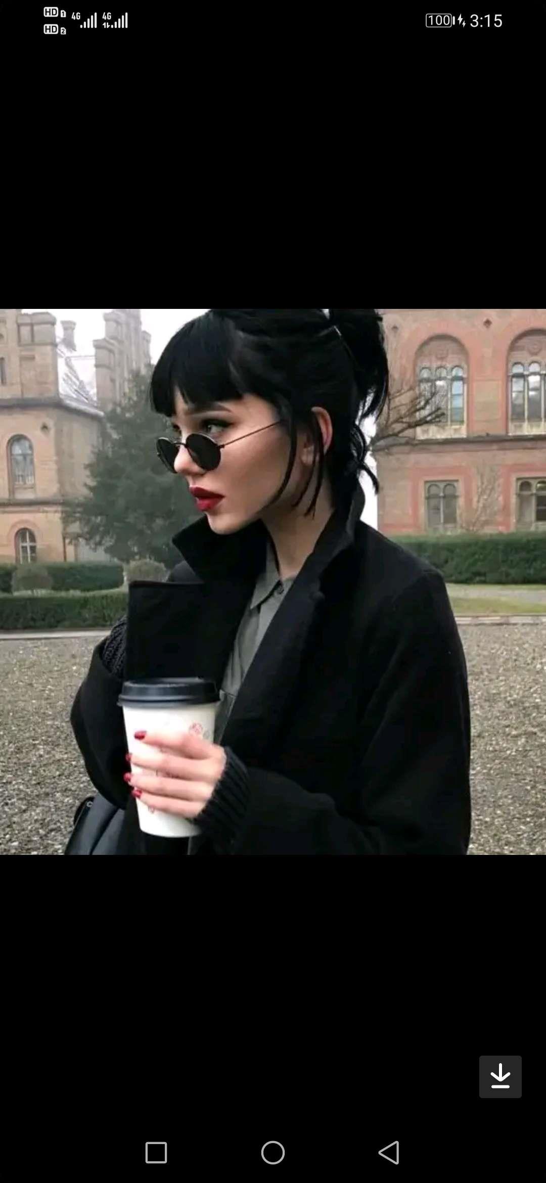 最火气质高冷女生微信头像图片
