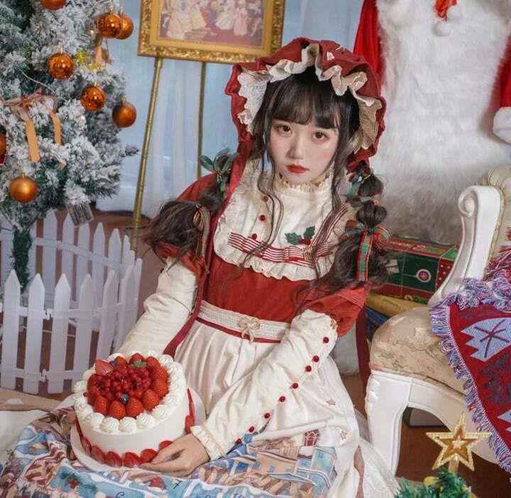 2021圣诞专属可爱真人&动漫女生头像图片