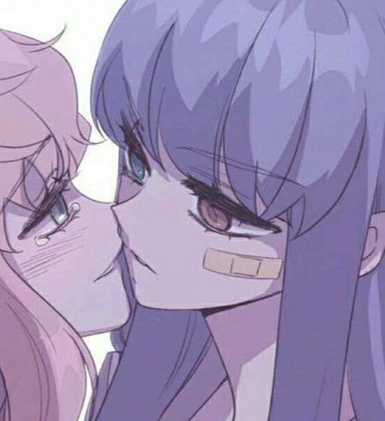 最新甜蜜动漫闺蜜qq高清头像图片