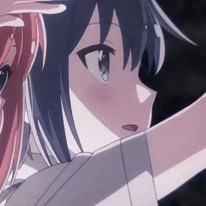 最新甜蜜动漫闺蜜qq高清头像图片