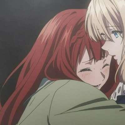 最新甜蜜动漫闺蜜qq高清头像图片