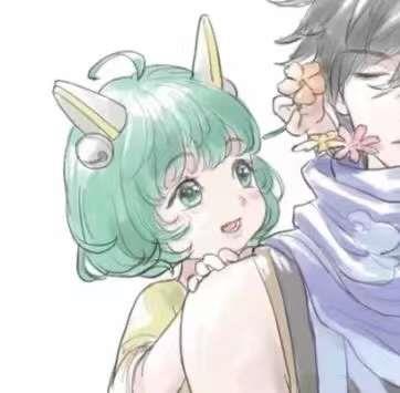 王者荣耀英雄蔡文姬和澜动漫情侣头像